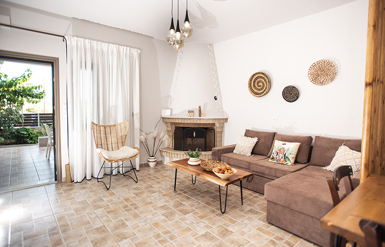 GIFEL I - The Living Room with the Fireplace