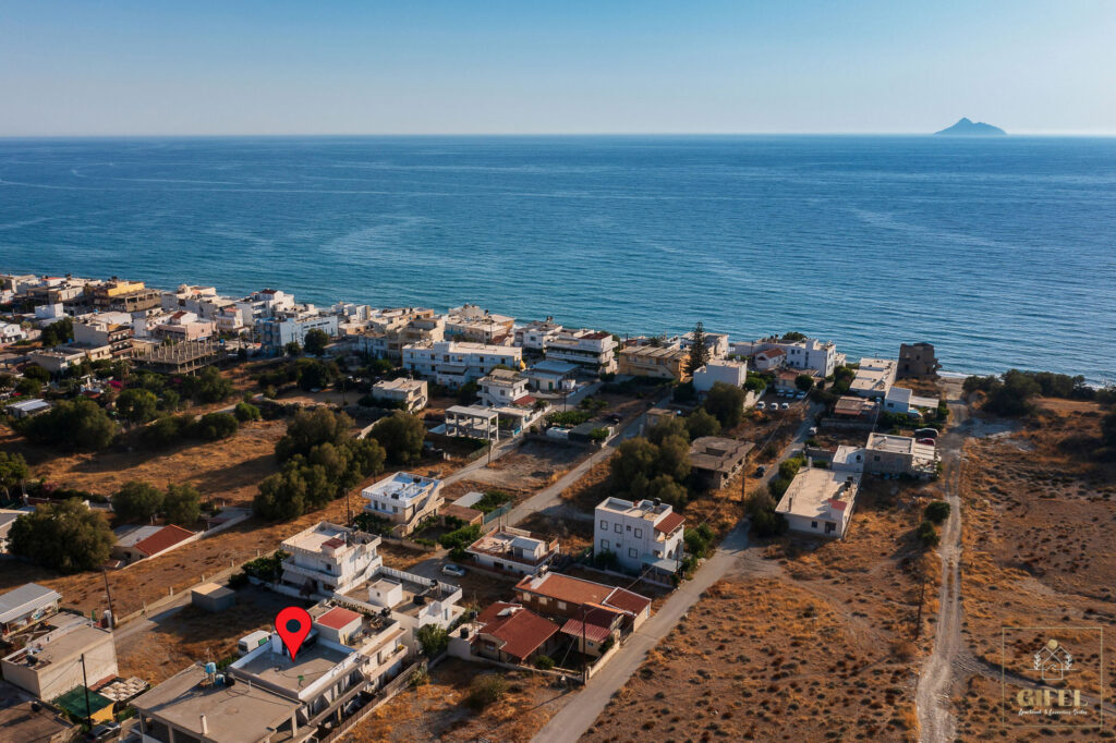 Location of GIFEL Luxurius Suites in Kalamaki Crete